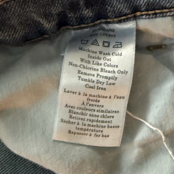 Everlane Women's Jeans The Way High Light Wash 29R 28x26 Y2K Mom Jeans - Picture 8 of 10